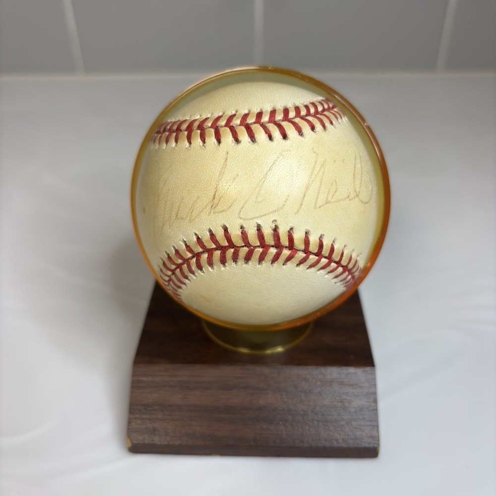 Buck O'Neil Autographed Official National League Baseball